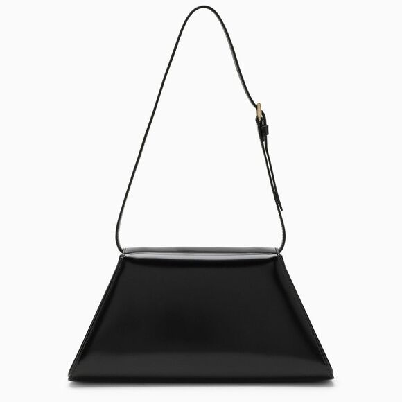 Prada Medium Black Brushed Leather Bag - Picture 3 of 6